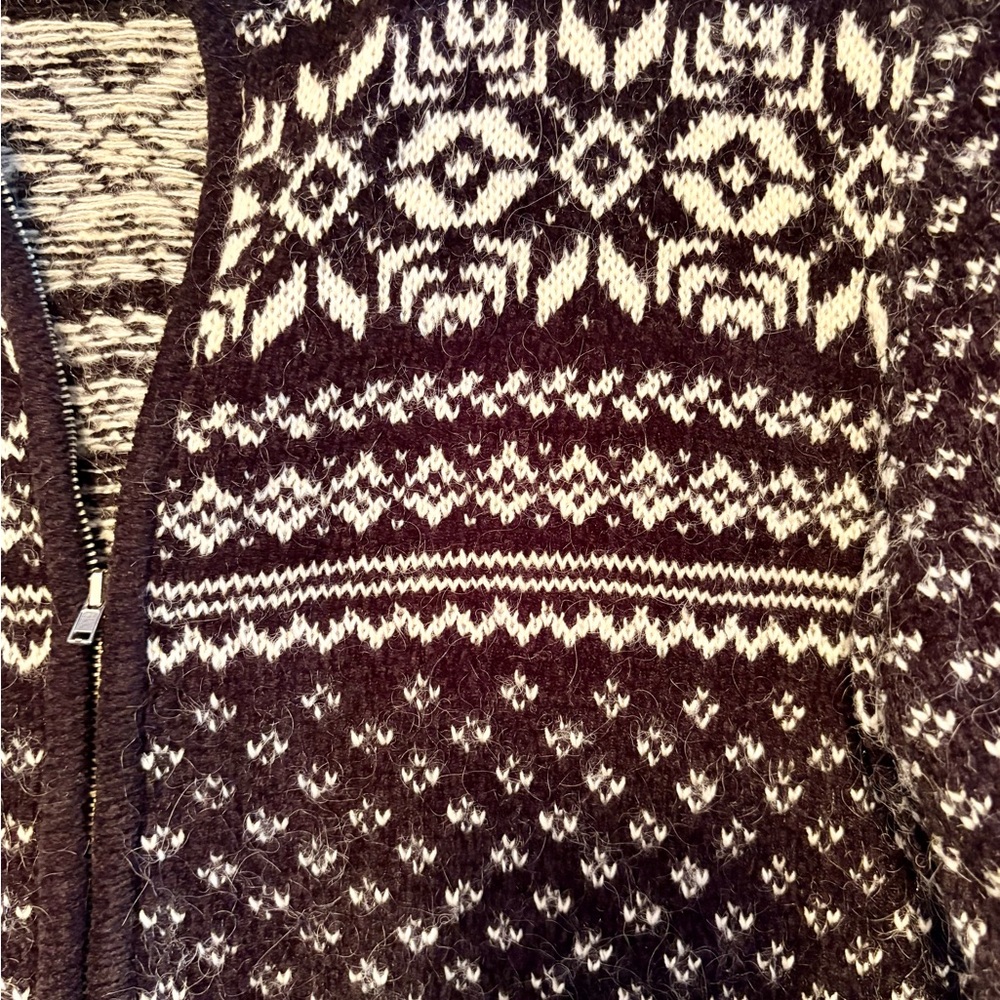 Adorable Jones New York Sport wool-blend, zip up cardigan with pockets - Picture 5 of 8